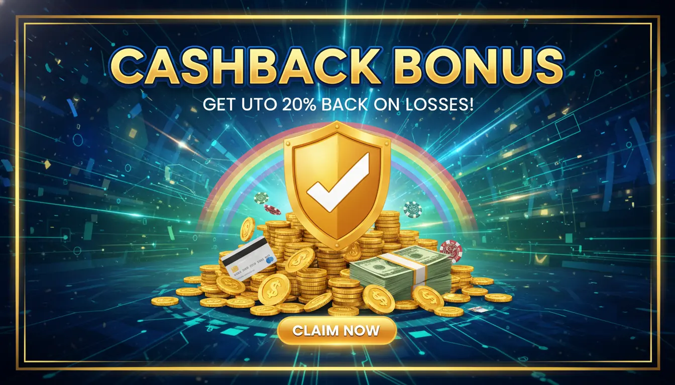 Revolution casino cashback bonus
